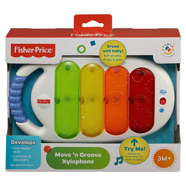 Fisher-Price Infant's Move 'N Groove Xylophone - Press and Play