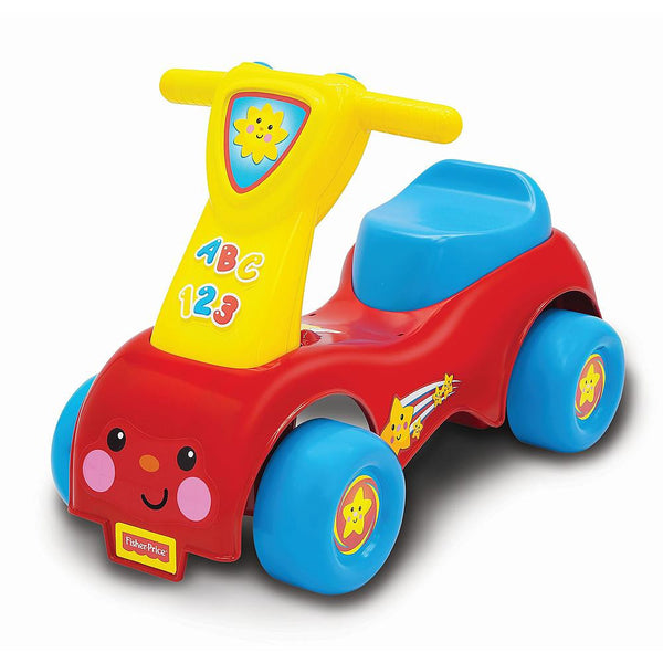 Fisher-Price Lil Scoot N Ride Little People Ride-On With Extra Wide Wheels