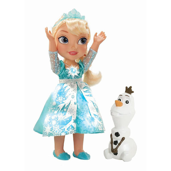 Disney Frozen Snow Glow Elsa Light Up/Singing Doll and an Olaf Doll